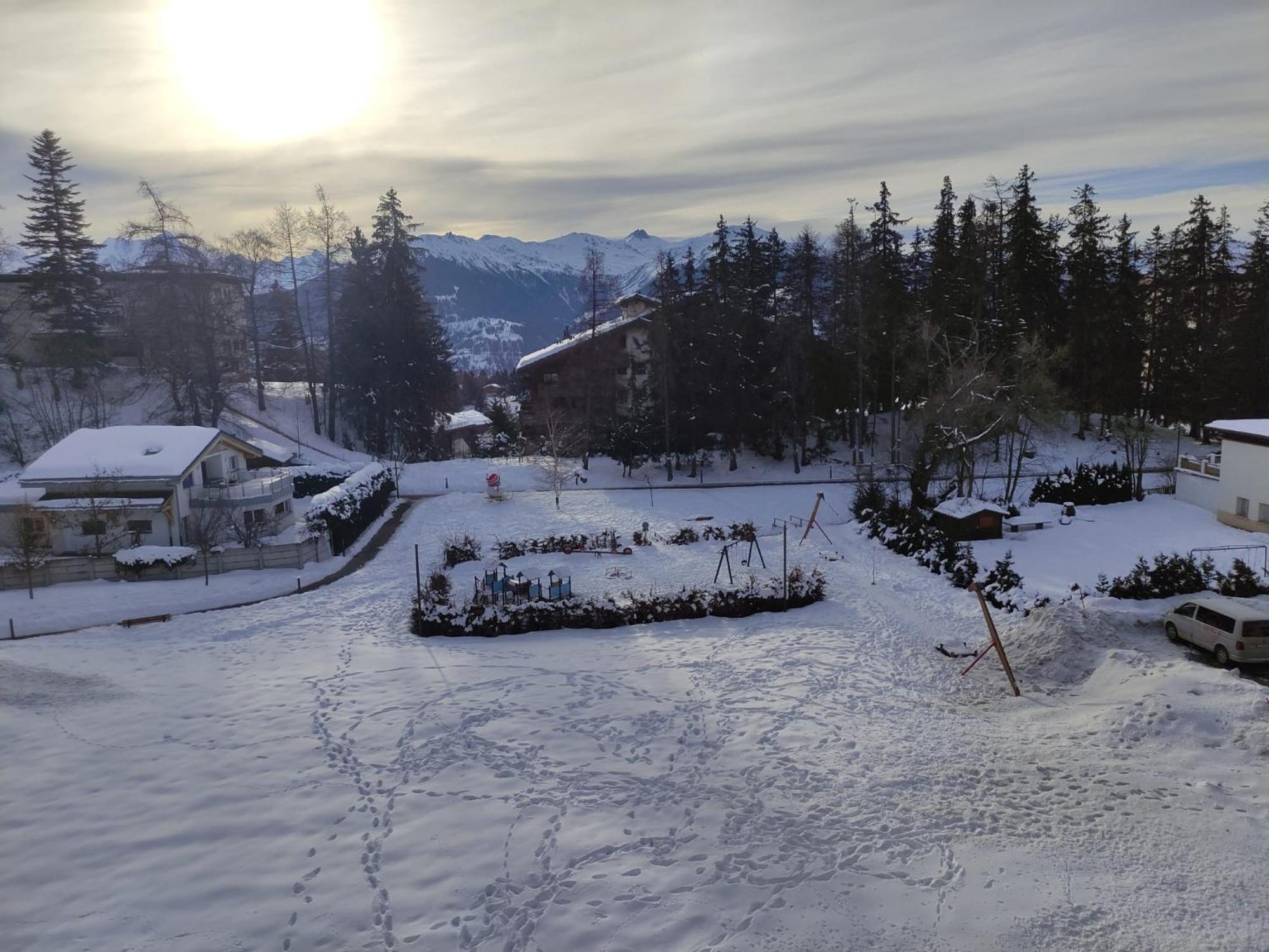 Bellevue Crans-Montana Apartment Exterior foto