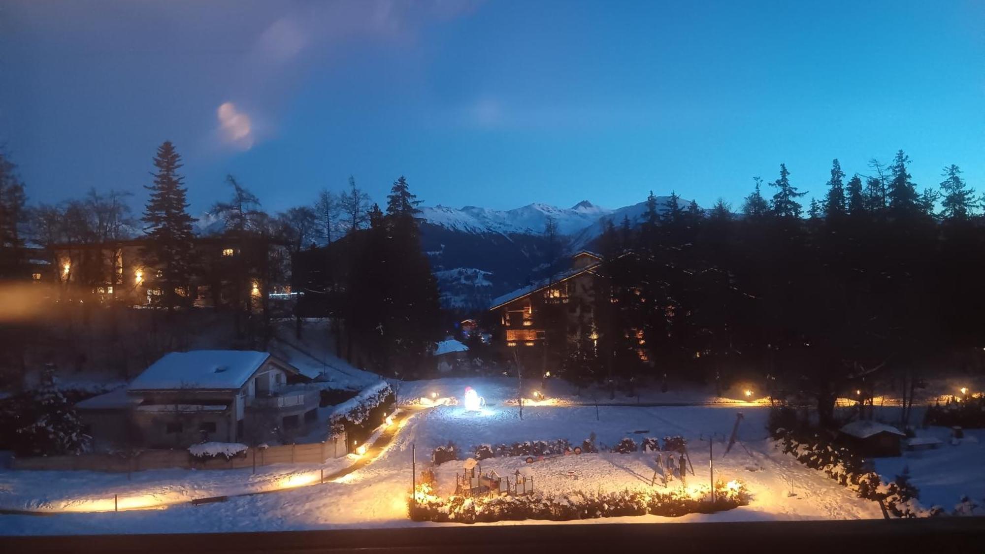 Bellevue Crans-Montana Apartment Exterior foto